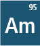Americium isotopes: Am-237, Am-238, Am-239, Am-240, Am-241, Am-242, Am-243, Am-244, Am-245