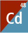 Cadmium isotopes: Cd-106, Cd-108, Cd-110, Cd-111, Cd-112, Cd-113, Cd-114, Cd-116