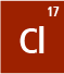 Chlorine isotopes: Cl-35, Cl-37