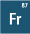 Francium isotopes: Fr-210, Fr-211, Fr-212, Fr-213, Fr-214, Fr-215, Fr-216, Fr-217, Fr-218, Fr-219, Fr-220, Fr-221, Fr-222, Fr-223, Fr-224, Fr-225, Fr-226, Fr-227