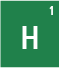 Hydrogen isotopes: H-1, H-2
