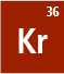 Krypton isotopes: Kr-78, Kr-80, Kr-82, Kr-83, Kr-84, Kr-86
