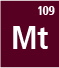 Meitnerium isotopes: Mt-265, Mt-266, Mt-267, Mt-268, Mt-269, Mt-270, Mt-271, Mt-275, Mt-276