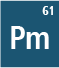 Promethium isotopes: Pm-143, Pm-144, Pm-145, Pm-146, Pm-147, Pm-148, Pm-149, Pm-150, Pm-151