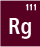 Roentgenium isotopes: Rg-272, Rg-279, Rg-280