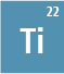 Titanium isotopes: Ti-46, Ti-47, Ti-48, Ti-49, Ti-50