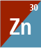 Zinc isotopes: Zn-64, Zn-66, Zn-67, Zn-68, Zn-70